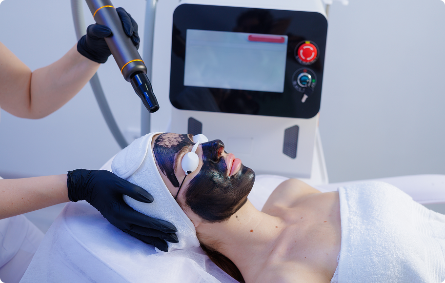 Hollywood Peel (Carbon Laser Peel)